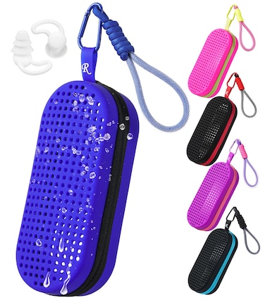 Rkyzhuang Swim Goggles Case For Swimming Goggles, Protective Mesh Goggle Cases for Mens Swim Goggles