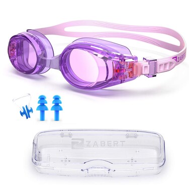ZABERT KX Toddlers Baby Swim Goggles&iuml;&frac14;&OElig;Kids Swimming Goggles for Kids Age 0-5 Years Old (#7.Purple)