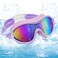 YLKJSWIM Premium Swimming Goggles, Adult Swim Goggles Anti Fog No Leak, Swimming Goggles for Adult Men Women (Purple)