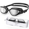 Vegemono Swim Goggles, Swimming Goggles Adults, Anti-Fog UV Protection Goggles, No Leaking Wide View Pool Goggles for Youth Men Women