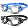 Braylin Swim Goggles, 2-Pack Swimming Goggles, Anti Fog, No Leaking For Adult Women Men Youth