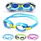 COPOZZ Kids Swimming Goggles, Child (Age 4-12) Waterproof Swim Goggles With Clear Vision Anti Fog UV Protection No Leak Soft Silicone Frame And Strap for Kid Boys Girls and Early Teens