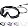 Otionus Swim Goggles for Adult Men Women Youth, Bungee Strap Swimming Goggles No Hair Pulling Wide Vision No Leaking Anti-Fog/UV Easy Adjust Goggles