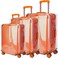 GigabitBest 20/24/28 Inch Thicken Transparent Luggage Cover Suitcase Cover Protector Waterproof PVC Full Clear Cover Travel Suitcase Set Full Clear 20 24 28 inch