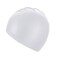 Doovid Waterproof Silicone Swim Cap Unisex Ear Protection Long Hair Sunscreen Swimming Caps White One Size