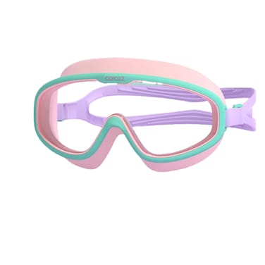 COPOZZ Kids Goggles for Swimming 8-12, Youth Wide View Anti Fog No Leak Clear Swim Goggles for Boys Girls Pool Beach