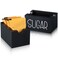Spiareal 2 Pcs Sugar Packet Holder Farmhouse Sugar Packets Caddy Wood Sugar Packet Basket Small Sugar Caddy Sugar Packet Organizer for Coffee Bar Tea Storage, 3.5" x 2.3" x 2" (Black)