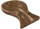 Radicaln Marble Spoon Rest 8'' inches Oceanic Handmade Non-Slip Kitchen Utensil Holder - Kitchen Utensil Holder for Kitchen Countertop, Dining table, Coffee Table and stove top