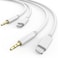 2 Pack [Apple MFi Certified] iPhone Aux Cord for Car, Lightning to 3.5mm Headphone Jack Adapter Male Car Stereo Aux Audio Cable for iPhone 14 13 12 11 XS XR X 8 7 to Car Home Stereo/Headphone/Speaker