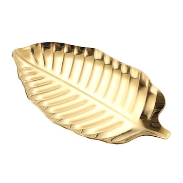 Gold Spoon Rest for Kitchen Counter, Stainless Steel Leaf Spoon Holder, Spoon Rest for Stove Top,Coffee Spoon Rest Utensil Rest Dessert Jewelry Storage Rack(COLOR:gold)