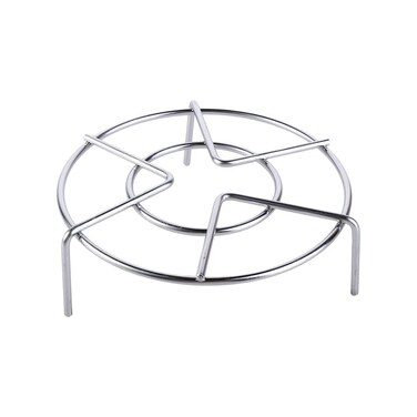 Vctitil Egg Steamer Rack,Stainless Steel Steaming Racks,Pressure Cooker Trivets Wire Steam Trays,Multi-Purpose Cooking Stands Kitchen Steamer(S)