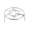Vctitil Egg Steamer Rack,Stainless Steel Steaming Racks,Pressure Cooker Trivets Wire Steam Trays,Multi-Purpose Cooking Stands Kitchen Steamer(S)