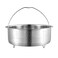Vegetable Steamer Basket, Stainless Steel Steamer Basket with Handle, Veggie Steamer Basket, Food Steaming Basket, Steamer Insert for Pot, 8.6 inch