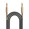 JacobsParts 2-Pack 3ft Aux Cable 3.5mm 1/8" Male to Male Stereo Auxiliary Audio Cord (Black)