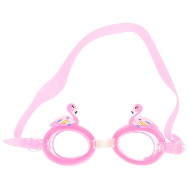 PRETYZOOM Kids Swim Goggles Flamingo Swimming Goggles for Children Anti- UV Anti- Water Pool Goggles for Girls Boys Ages 3-8