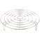 PRETYZOOM Steam Tray Separator Tamale Steamer Pot Oven Rack Electric Pressure Cooker Steam Rack Round Canning Rack Stock Pot Round Grilling Rack Turkey Rack Food Heatable Egg Stainless Steel