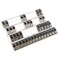 Mulush Acrylic Spice Rack Tray - Spice Drawer Organizer for Kitchen Cabinets Storage and Organization (Jars Not Included)