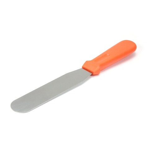 Utoolmart Straight Icing Spatula Stainless Steel 6 Inch Baking Cake Decorating Frosting Spatulas Stripping Tool Gifts for Christmas 1Pcs