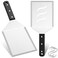 Professional Metal Burger Spatula 2PCS, Leonyo Heavy Duty Stainless Steel Griddle Hamburger Spatula Turner, for Barbecue Cast Iron Grilling Flat Top Griddle Accessories, Dishwasher Safe