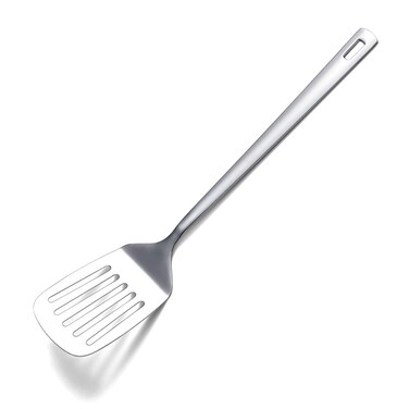 Stainless Steel Spatulas, Berglander Slotted Turner, Metal Spatulas Turner For Cooking, Kitchen Spatulas For Nonstick Cookware, Barbecue Spatulas, Dishwasher Safe, Easy to Clean