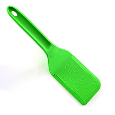 Norpro Heat-Resistant Rigid Nylon Spatula - Pot &amp; Pan Scraper (1-pack, Green)