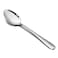 E-far 12-Piece Stainless Steel Hammered Dinner Spoons Set, Modern Silver Large Soup Spoons for Home, Kitchen, Restaurant, Round Edge &amp; Mirror Polished, Dishwasher Safe - 7.9 Inches