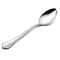 Dinner Spoons Set of 12, E-far 7.9 Inch Stainless Steel Soup Spoons Tablespoons for Home, Kitchen or Restaurant, Non-toxic &amp; Mirror Polished, Scalloped Edge &amp; Dishwasher Safe