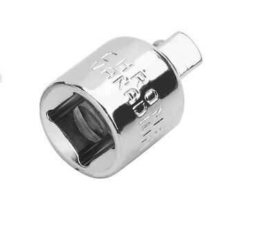 Utoolmart 3/8 Inch Drive (F) x 1/4 Inch (M) Impact Socket Adapter for Ratchet Wrenches, Cr-V Converter for Sleeve Reducer, Female to Male, 1Pcs