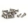 uxcell M6x20mm 304 Stainless Steel Button Head Torx Socket Cap Screws Fasteners 15pcs