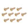 uxcell M6x16mm Furniture Screw Hex Socket Machine Screws Zinc Plated Fasteners Bolts Full Thread Carbon Steel 20Pcs