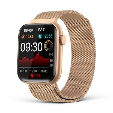 EarlySincere 2023 Smart Watches for Women with Bluetooth Call Answer/Dail,1.9'' HD Full Touch Screen Fitness Tracker, IP67 Waterproof Smartwatch with Sleep Monitor for Android and iPhone Gold