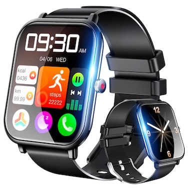 Smart Watch for Men Women, Smartwatch Fitness Tracker Watch for iOS and Android Phones, 1.9&acirc;&euro; Touchscreen, IP68 Waterproof Smarwatches with Heart Rate/Sleep Monitor Steps Calories Counter