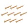 uxcell M6x45mm Furniture Screw Hex Socket Machine Screws Zinc Plated Fasteners Bolts Full Thread Carbon Steel 10Pcs