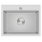 20-inch Drop in Kitchen Sink, TSIBOMU Stainless Steel Single Bowl Small Kitchen Sink Brushed Nickel,D20&quot;xW16&quot;xH9