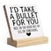 EIONEY Get Well Soon Gifts for Women,Surgery Recovery Gifts,Wood Plaque Sign with Wooden Stand,Encouragement Gifts for Women Friend,Decor for Living Room Bedroom Shelf Tabletop Decorations