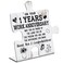 1Year Work Anniversary Employee Gifts, Thank You 1 Years Employee Anniversary work 1 Years of Service Award, Employee Recognition Appreciation Work Anniversary Puzzle Sign Plaque XP295