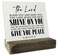 Christian Quote Wood Plaque Gift, Numbers 6:24-26- The Lord Bless You And Keep You, Plaque with Wooden Stand, Wood Sign Plaque Gift, Bible Verse Gift Wood Sign, Christian Family Religious Home D&Atilde;&copy;cor