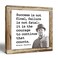 Inspirational Wood Sign, Courage Sign, Wooden Plaques Sign Table Decor, Motivational Saying Wood Sign, Office Decor Art, Winston Churchill Saying Sign, Success is Not Final Sign 7.8&Atilde;&mdash;7.8&Atilde;&mdash;0.67inches