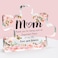 Gifts for Mom - Delicate Mom Birthday Gifts from Daughter Son - Engraved Acrylic Block Puzzle Piece 3.9 x 3.3 inch - Mothers Day Christmas Birthday Gifts for Mom, Ideas