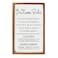 VILIGHT Bathroom Rules Sign House Warming Gifts for New Home - Farmhouse Toilet Decorations Restroom Wall Decor - Vertical 16x9.5 Inches