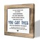 Inspirational Sign, Box Wood Plaques Desk D&Atilde;&copy;cor, Decorative Sign Table Decor, Affirmation Wood Plaque, Office Gift, Gift for Coworker Friends Family Kids, You Got This and Deserve the Best Sign