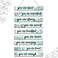 Yookeer One Set of 9 Pieces Inspirational Floral Paris Wall Decors You Are Loved Affirmations Wall Art Decors Wooden Hanging Wall Positive Mental Health Decors for Girls Women Bedroom(Light Green)
