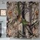 Sanzugh Camo Hunting Shower Curtain Set for Bathroom, Rustic Camouflage Camping Decor Fabric Shower Curtains Sets Fashion Fall Woodland Cabin Mens Bath Accessories with Hooks 72 X 72 inch