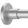 GXOACKJ Shower Curtain Rod Tension - 31-82 Inch Silver Adjustable Spring Tension Curtain Rods, Shower Curtain Rod for Bathroom No Drill, Non-slip, Stainless Steel