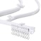 ZSTARR Flexible Bendable Ceiling Curtain Track 2.5M/8.2FT White Curtain Rail Curved Ceiling Curtain Track Mount for Room Divider Shower Curtain L Shape U Shape Bay Windows RV Curtain Track