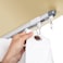ACMEART Ceiling Curtain Track,Retractable Ceiling Track for Curtains,2.8-5.2ft,Room Divider Curtain Rod,Ceiling Rails Set with Silent Rollers and Hooks for Living room/Bedroom/Shower/RV