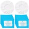 Tingjoo 8 Pcs No Rinse Shampoo Cap Bulk,waterless Rinse Free Shampoo Caps Disposable Dry Hair Wash Caps for Elderly, Bedridden Patients, Post Surgery, Hospital Stays