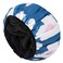 Aquior Shower Cap,Terry Lined Shower Cap for Women Reusable, Triple Layer Waterproof Bath Cap, Extra Large for Women Long Hair