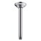 BESTILL 8 Inch Ceiling Mount Rain Shower Head Arm and Flange, Brushed Nickel