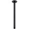 Anpean 12 Inch Shower Arm and Flange Matte Black, Ceiling Mounted Shower Arm for Rain Shower Head